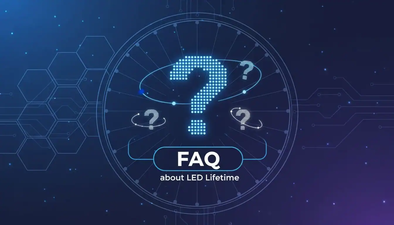 An icon-based image representing frequently asked questions with question marks.