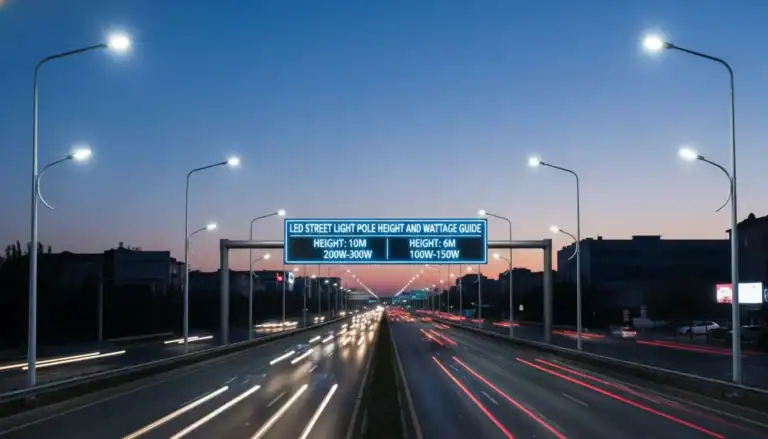 Featured image for What pole height & wattage for this road?