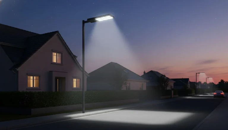 Featured image for How to stop glare & light trespass in street lights: 3-step CCT–optic–dimming playbook
