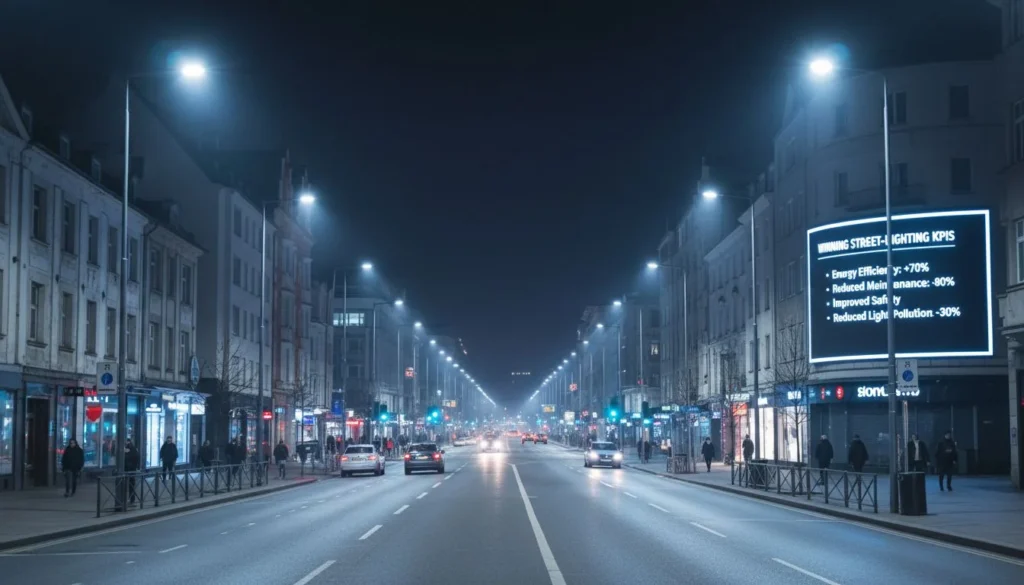 Featured image for Guide to telling street-lighting stories that win: KPIs on energy, safety & complaints