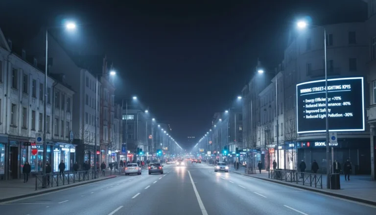 Featured image for Guide to telling street-lighting stories that win: KPIs on energy, safety & complaints